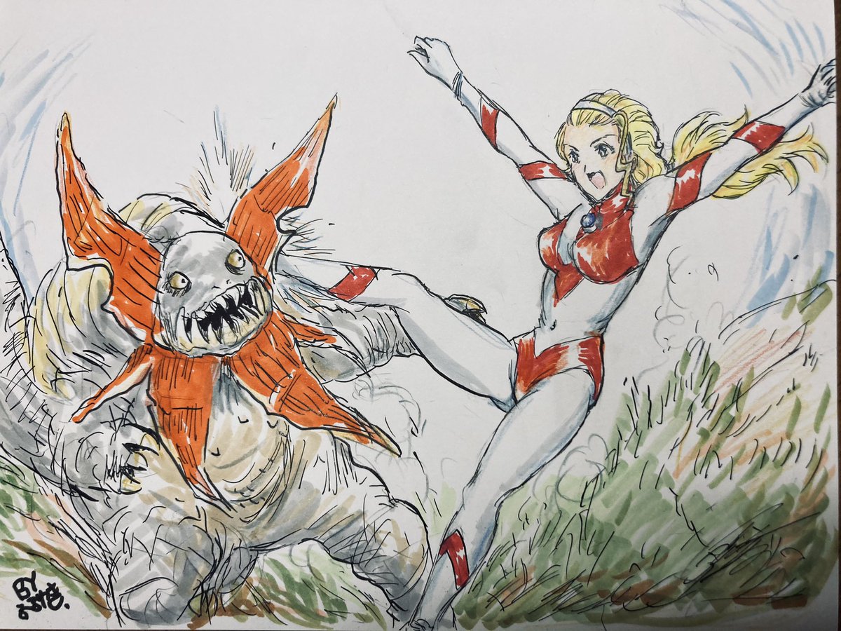 ガルパン版深夜のお絵描き運営さんがお休みされるので、これから少し違う方向性で絵を描くかというと全然そんなことなくて、従来通りバラバラな感じでツイートするでしょうから今後もよろしくお願いします。 