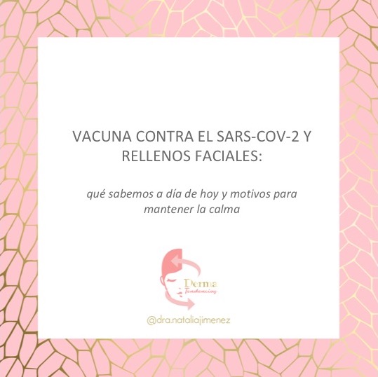 dra_njimenez's tweet photo. 🆕¡Nueva entrada en mi Blog Dermatendencias!
Vacuna contra el SARS-Cov-2 y rellenos faciales: qué sabemos y motivos para mantener la calma 💉 https://t.co/aBuFGtOg4m https://t.co/zJNfFldlEf