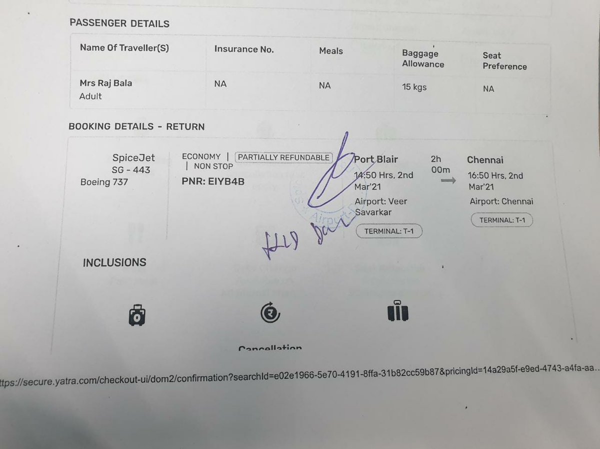 IAmanGupta93's tweet photo. @flyspicejet I have cancelled my booking at airport and now showing no show. I am now denied refund. What kind of behaviour is this. I have stamp and sign by your employee at airport. What else can a customer do. Please help #askspicejet #help https://t.co/3YonYXjoVb