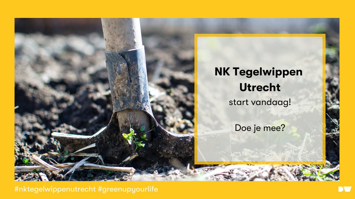 duurzame_week's tweet photo. Van 30 maart tot en met 30 september daagt Duurzame Week samen met de @GemeenteUtrecht en @HDSR_waterschap uit om zoveel mogelijk tegels te wippen tijdens het @tegelwippen Wip tegels uit je achtertuin of maak een geveltuintje. Kijk voor inspiratie op https://t.co/pBcKVTEiz5. https://t.co/VKBGvVBg61