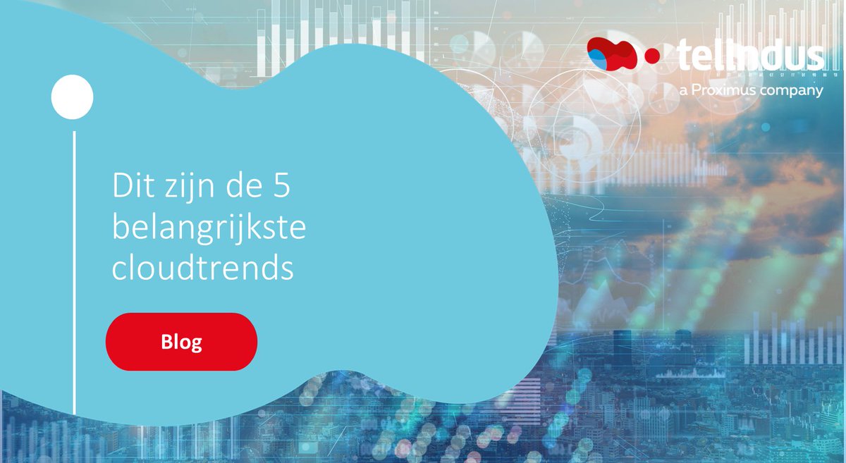 Telindus_NL's tweet photo. Weet jij al op welke #cloud ontwikkelingen jij je gaat focussen binnen jouw organisatie? Past de ingeslagen weg nog of moet je je strategie wijzigen? Lees het artikel waarin Eric Otten vertelt wat de 5 belangrijkste cloud #trends zijn. https://t.co/dzmHZ8uKJx https://t.co/j7FEaDuMj7