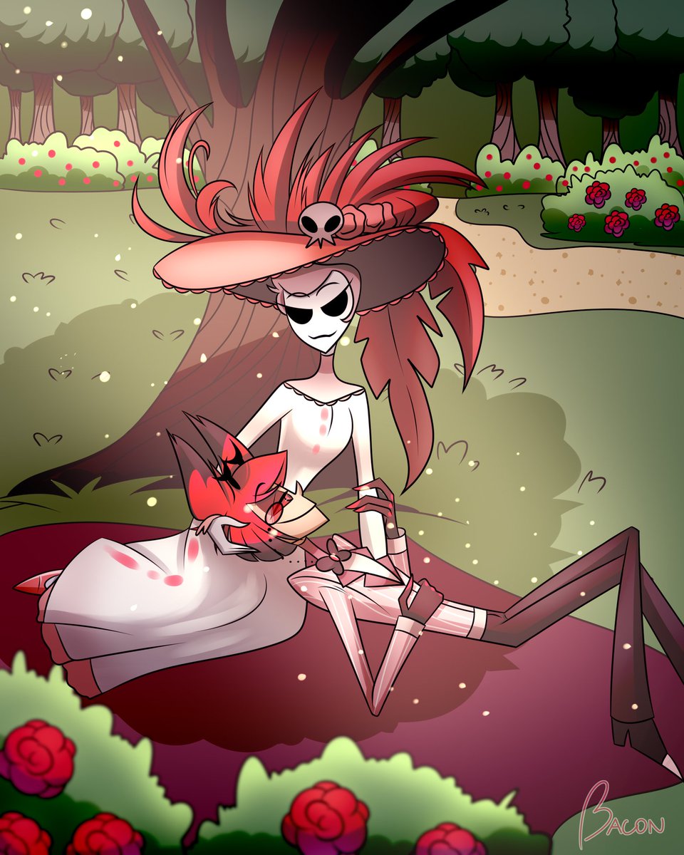 koisurubacon's tweet photo. Commission for @radioroseweek 💖

Thank you so much for commissioning me! (◍•ᴗ•◍)✧*。

#HazbinHotel #radiorose #alastor #rosie #Commission https://t.co/9exWoEOb16