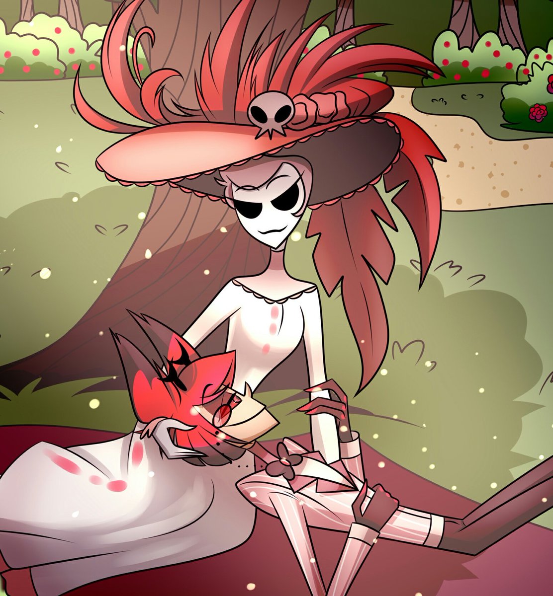 koisurubacon's tweet photo. Commission for @radioroseweek 💖

Thank you so much for commissioning me! (◍•ᴗ•◍)✧*。

#HazbinHotel #radiorose #alastor #rosie #Commission https://t.co/9exWoEOb16