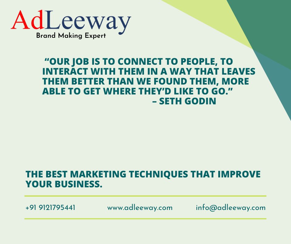 Ad_Leeway's tweet photo. Best Marketing Techniques.
Adleeway Advertising & IT Solutions - Brand making expert
#advertisement #DigitalMarketing #marketing #SEO #SMM #adleeway #advertisingagency #socialmediamarketing #marketingstrategy #branding #contentmarketing https://t.co/8BPPYRJtSZ