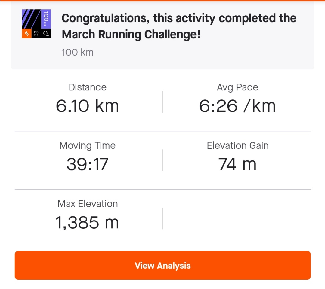 PollyMaphanga's tweet photo. Finally 🥴🤣 101/100km
#FetchYourBody2021 #RunningWithTumiSole #TwitterRunningClub #90DaysWithoutSugar https://t.co/6JueojLOF9