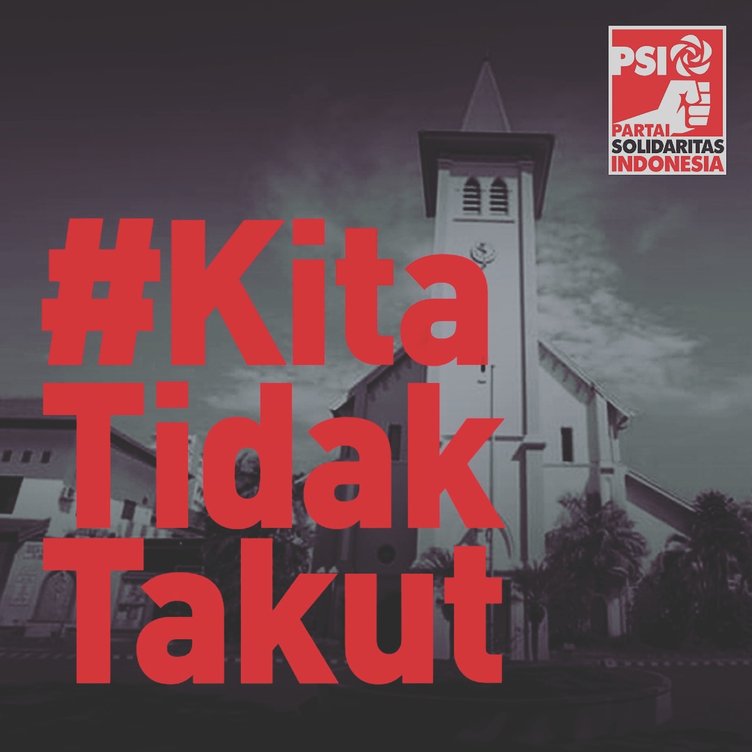 stevchrist's tweet photo. #KamiTidakTakut https://t.co/KJI6Fy75UA