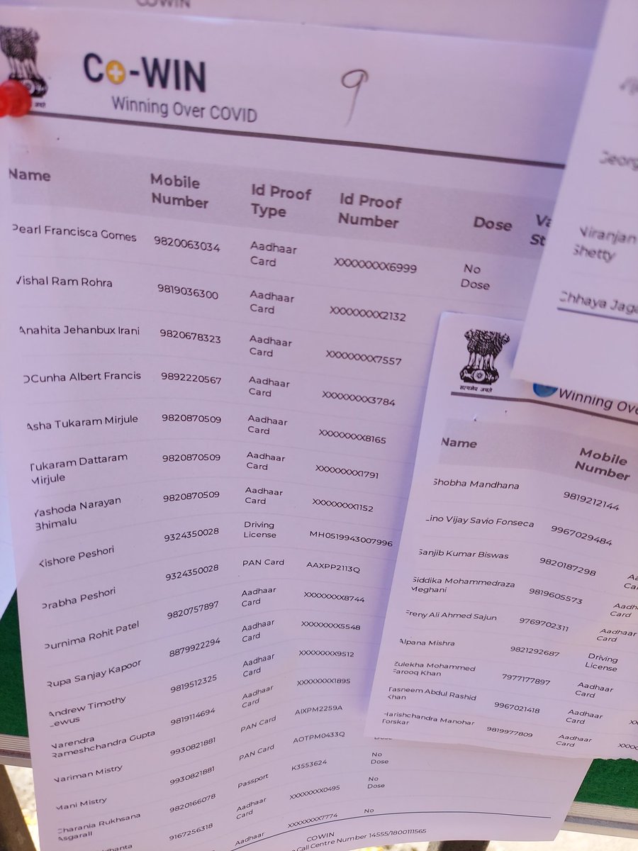 Technical team of #Covin app needs to be taken to task for wrongly letting ppl take appt from vaccine. Shameful.  The #MumbaiBMC should look into the matter. Inspite of having  an appt, I was not allowed today. <a href="/COVIDNewsByMIB/">#IndiaFightsCorona</a> <a href="/MumbaiPolice/">मुंबई पोलीस Mumbai Police</a> <a href="/CMOMaharashtra/">CMO Maharashtra</a>