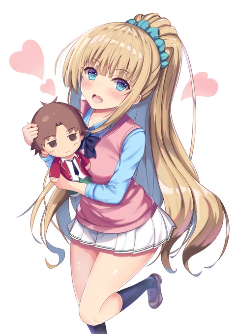 ニコッ と ぷくー
#よう実 