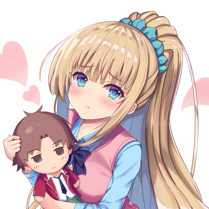 ニコッ と ぷくー
#よう実 