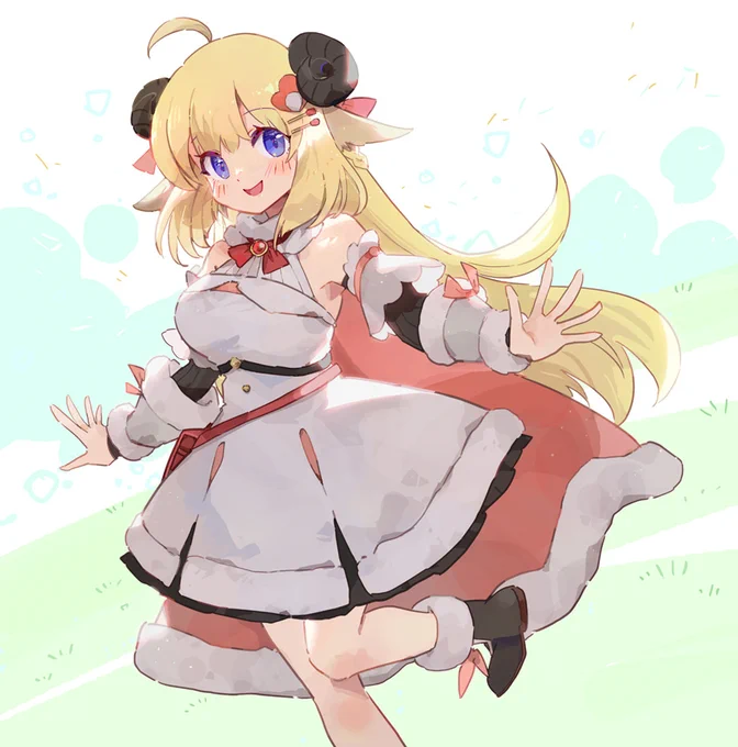ドドド?
#つのまきあーと 