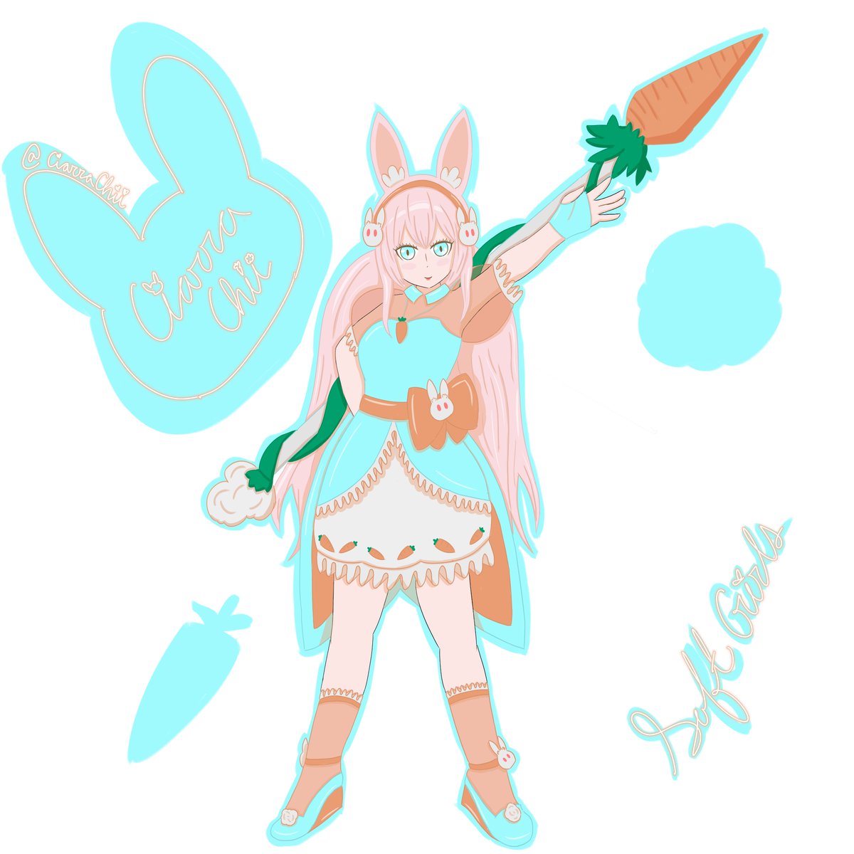 JynJu's tweet photo. So like how there are the soft bois, introducing some soft girls. First outfit magical girls~ Here are 3/9 so far~
These 3 best known together as part of the fossil gang~
Give them all the love they deserve it <3~
#TsuuArt #CiarrArt  #PinkIllust 
#ENVtuber #Vtuber #VTuberUprising https://t.co/BvuJNTwcJm