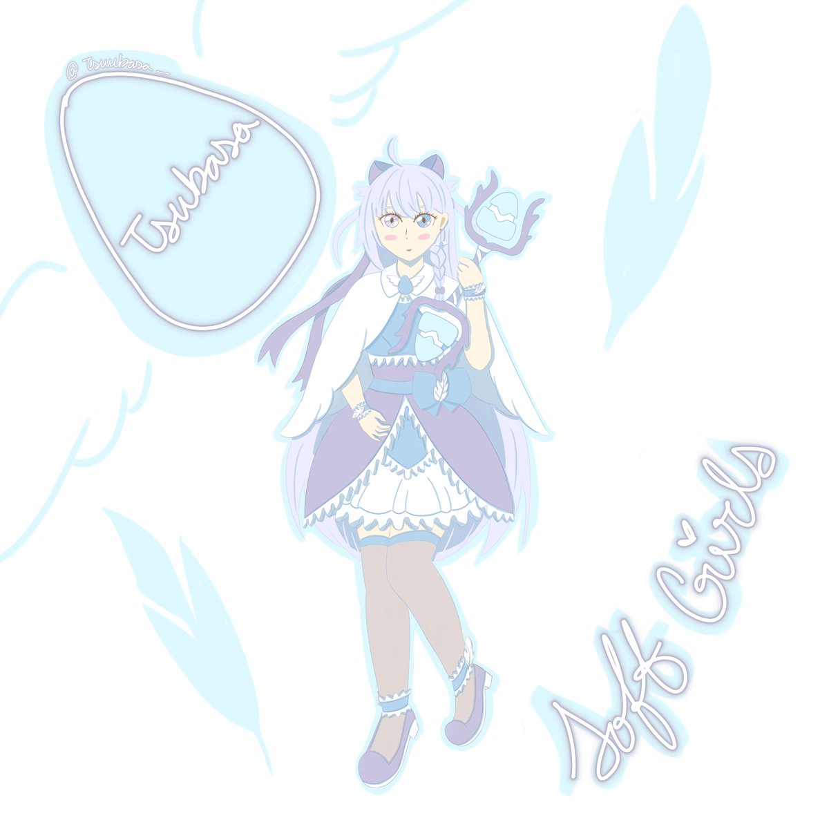 JynJu's tweet photo. So like how there are the soft bois, introducing some soft girls. First outfit magical girls~ Here are 3/9 so far~
These 3 best known together as part of the fossil gang~
Give them all the love they deserve it <3~
#TsuuArt #CiarrArt  #PinkIllust 
#ENVtuber #Vtuber #VTuberUprising https://t.co/BvuJNTwcJm