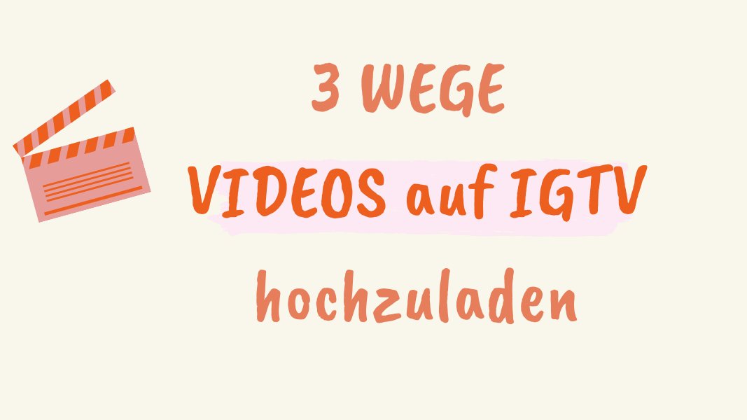 Wordstogo's tweet photo. Du willst ein IGTV hochladen? Da gibt es 3 Möglichkeiten mit unterschiedlichen Vorteilen. Kennste? https://t.co/fYIcFofxjC https://t.co/QPjpWbmTwM