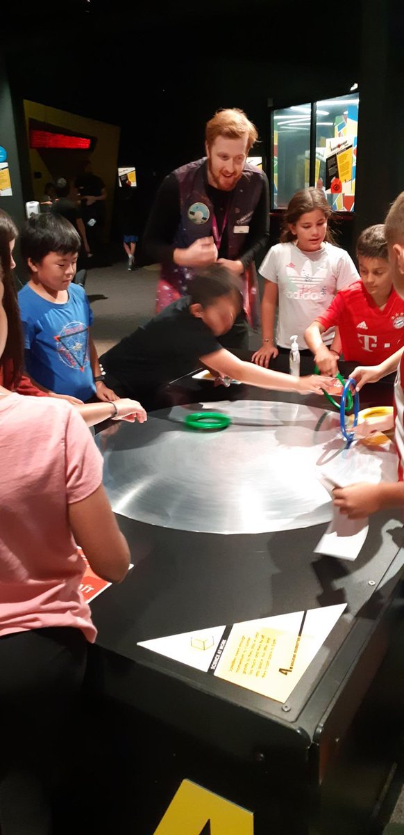 RamsgatePS's tweet photo. 🔬🧬🔭 Year 5 students exploring (and having fun) at Questacon! #Science #Stage3 #Year5 #Questacon #LoveWhereYouLearn #Part2 https://t.co/zmfCkmaGUX