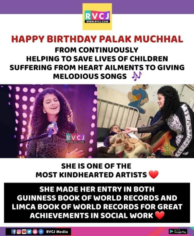virbarot's tweet photo. Happy Birthday wonder woman @palakmuchhal3 ♥️♥️♥️ https://t.co/pT6aPFjFsz