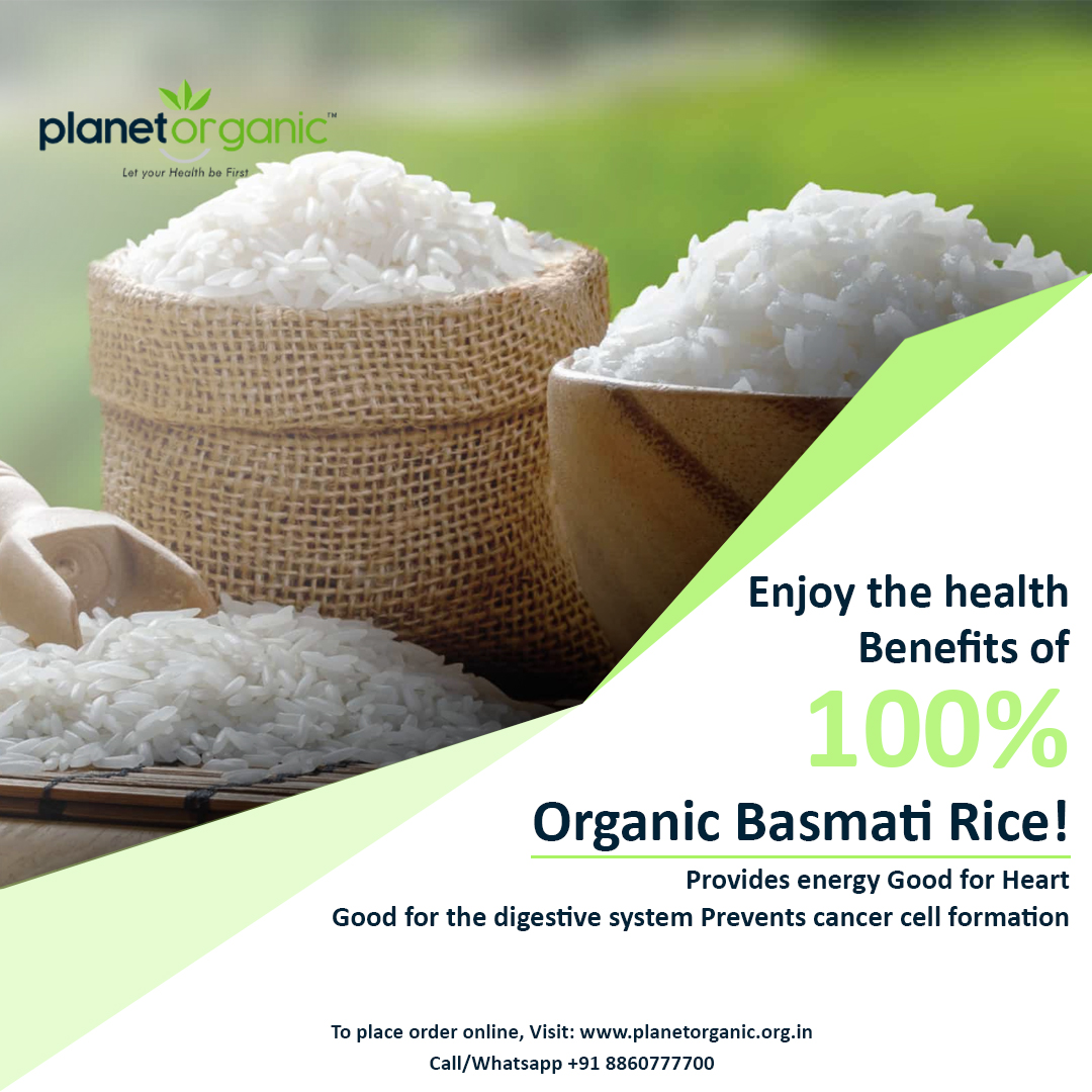 planetorganicin's tweet photo. Buy #OrganicBasmatiRice & get #discount up to 35% discount on #everyorder! Visit: https://t.co/b4QaDj3CJg or Call/Whatsapp +91 8860777700. https://t.co/LeSu1GJaTc