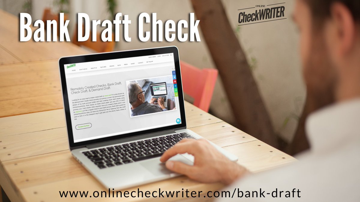 Online Check Writer on Twitter: 