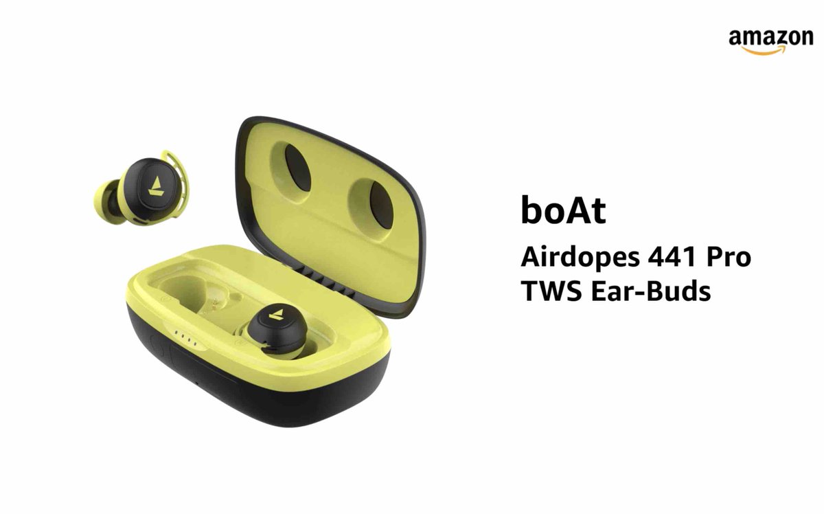 GadgetGroot's tweet photo. boAt Airdopes 441 Pro TWS Earbuds
Visit:- https://t.co/emXmFEwa2r

#boAtAirdopes441Pro #boAtAirdopes #boAtEarbuds #boAt #WirelessEarbuds #BluetoothEarbuds #WirelessEarphones https://t.co/ixpL9EF9vI