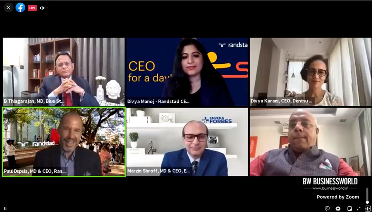 BWBusinessworld's tweet image. &quot;During the first phase of lockdown, we saw a 30% rise in productivity” says Marzin R Shroff, MD &amp;amp; CEO, @EurekaForbes at Live: #RLD Ep 3 | Back to Workplace: Re-engaging &amp;amp; Nurturing employees at workplace post covid #SafelyBackToWork