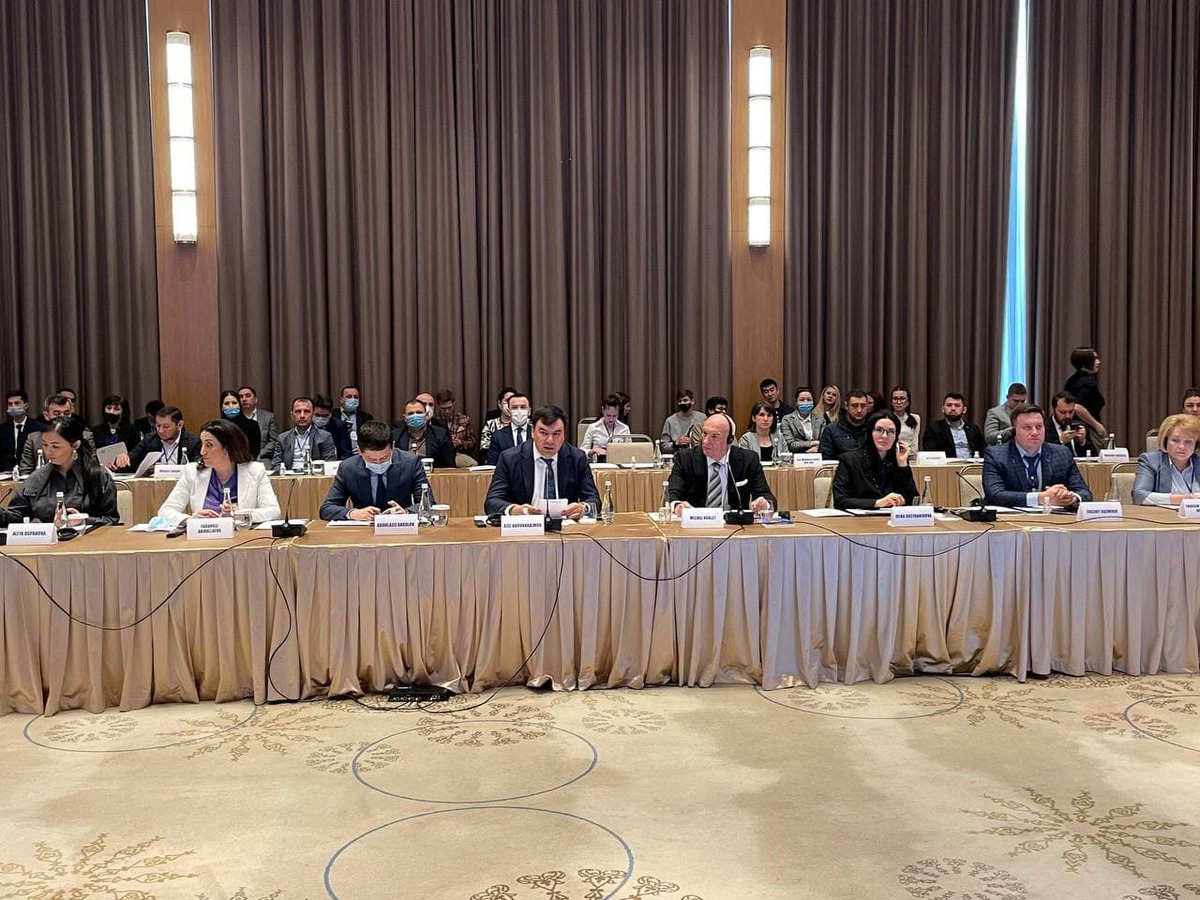 evopsmarketing's tweet photo. Michel Noblet, Executive Chairman, ATECA Holding announced at Hotel Business Forum ‘ATECA Hotel Suites’ in Tashkent (opening 2021). Other speakers were H.E. Aziz A. Abdukhakimov, Deputy Prime Minister of Republic of Uzbekistan &amp; Alessandra Priante, Director of the UNWTO https://t.co/p0PwI4bdgF