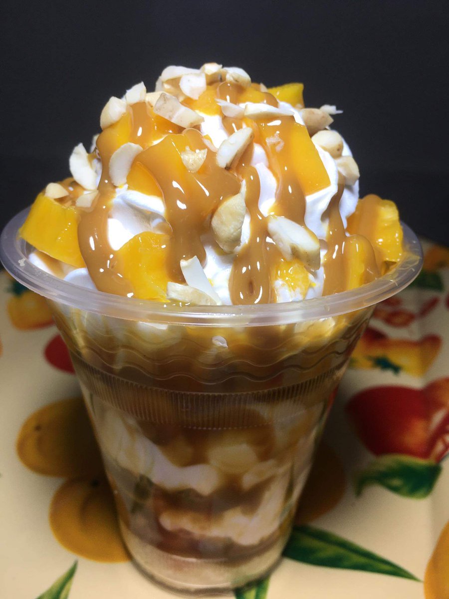 annsicat14's tweet photo. My favorite mango caramel. 🥰🤤😋 https://t.co/0jNKWeYiKE