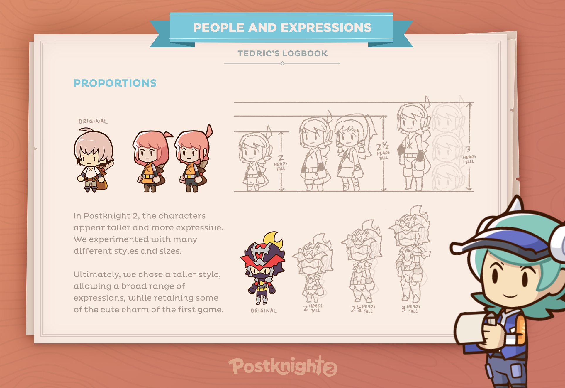 Postknight on Twitter "Postknight 2 has an updated artstyle! With it