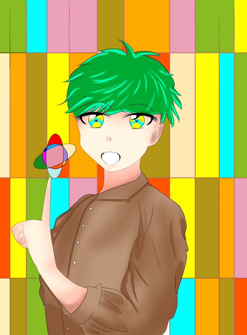 Amigf カラフルな絵にしてみた イラスト イラスト好きな人と繋がりたい イラスト練習中