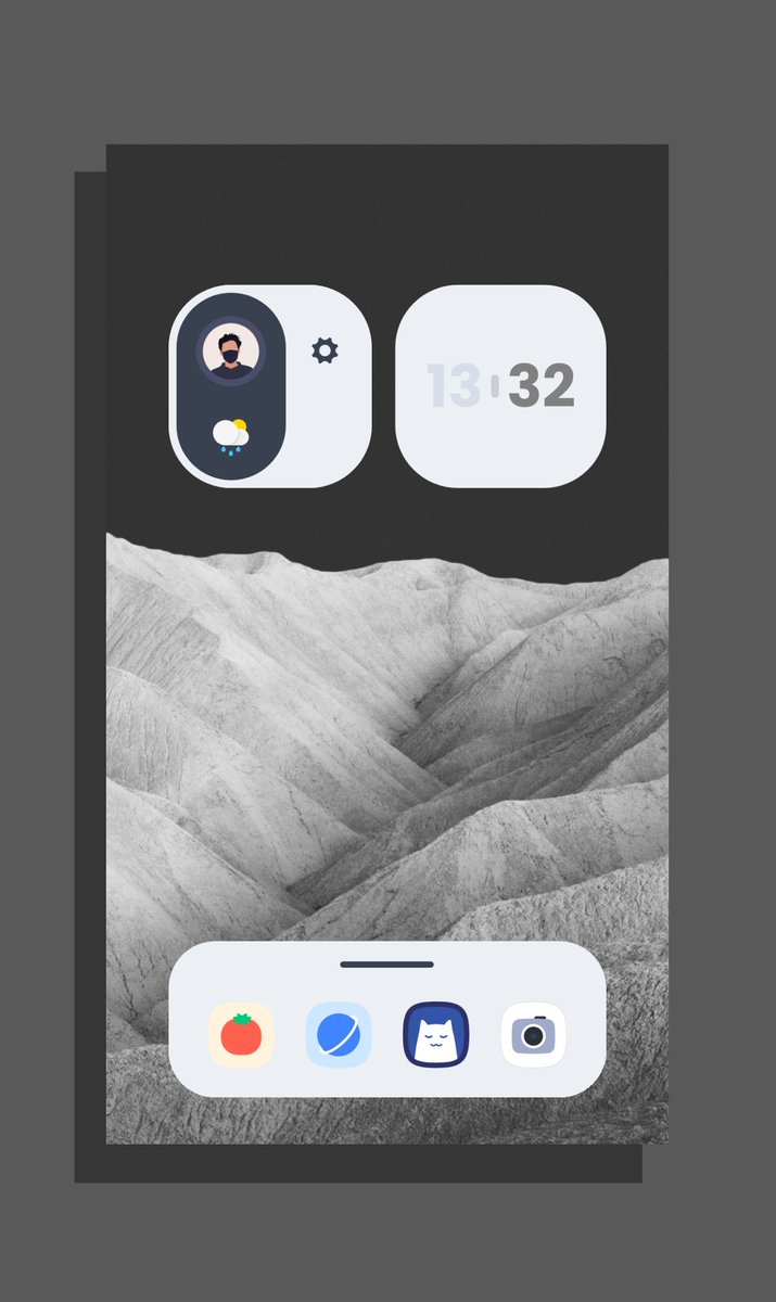 Inspired by... Xiaomi Mi 11 camera 😂 ---------- Wallpaper (I forgot. Ctto) Icons (Chinese Miui theme) Template hishoot (Pino)