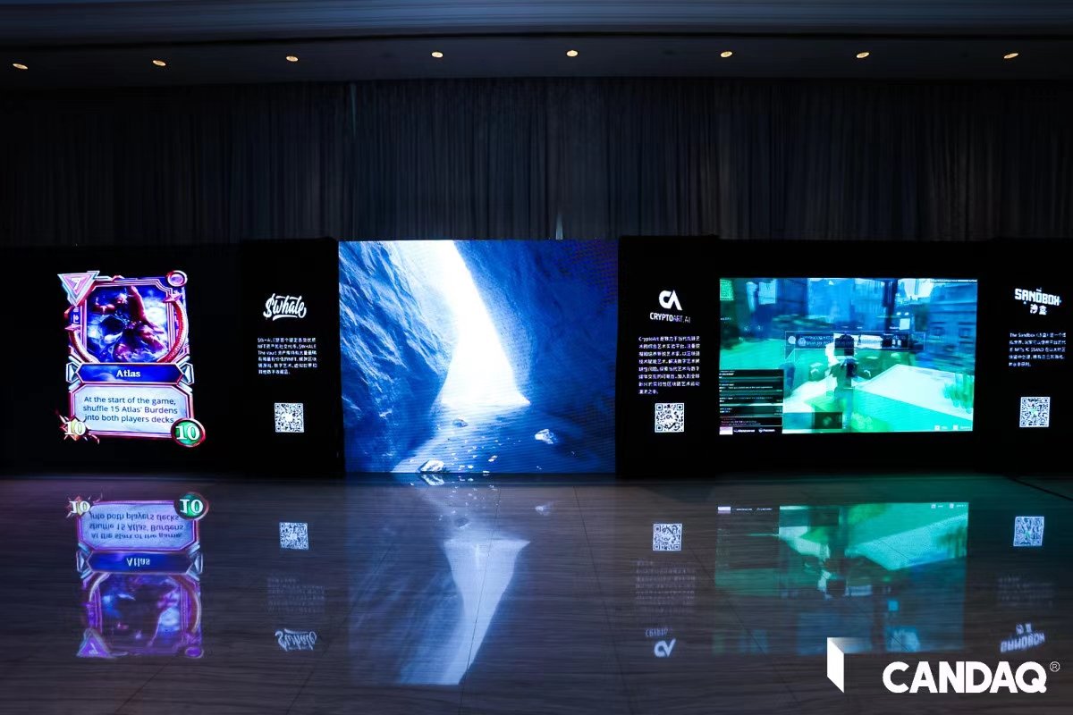 CryptoArt_Ai's tweet photo. Exhibition in Hangzhou@whale_community ✖https://t.co/6Hr0hsoSNe✖ @TheSandboxGame Here we come🤟 https://t.co/QruNbXcXzr