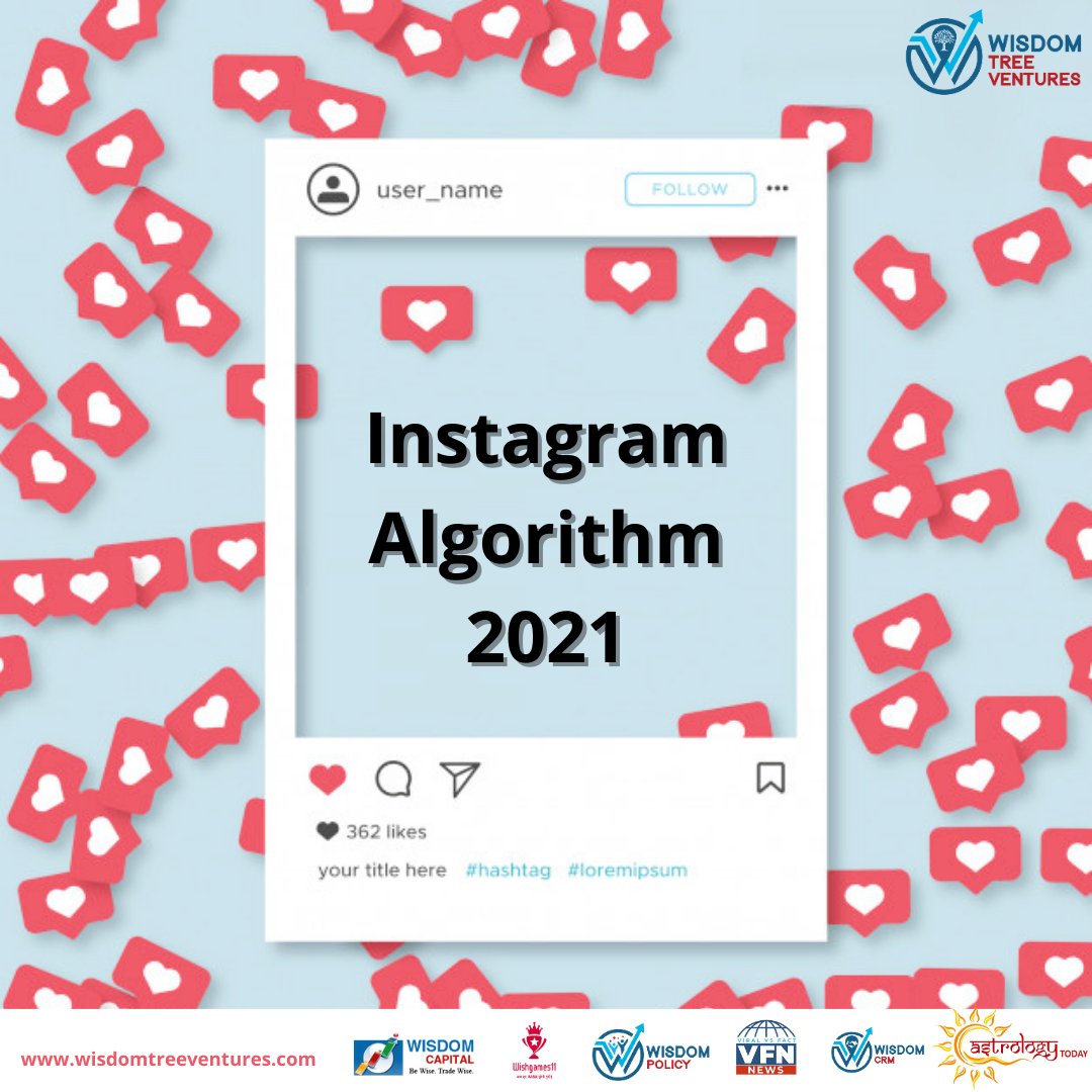 WisdomtreePvt's tweet photo. To become an Instagram sensation keep a follow up with the Instagram Algorithm so that you show up in each person’s Instagram feed
Elements to consider are-Timeliness, Interest...
https://t.co/canYK3WpVM
#wisdomtreeventuresinstagramgrowth #instagramads #instagrammarketing https://t.co/PE7Y7LVI3G