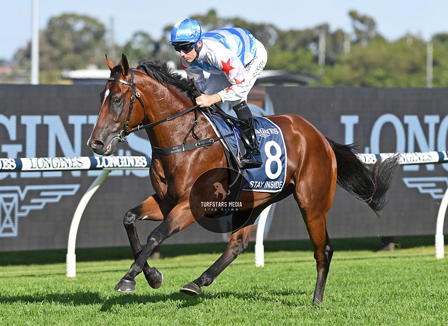 LisaGrimm9's tweet photo. Like father , Like Son

EXTREME CHOICE canters to the barriers before the 2016 Golden Slipper and STAY INSIDE  heads to the barriers before winning Saturday’s 2021 Golden Slipper.

What a way to sire your first ever Stakes winner 🎉🔥 https://t.co/KwtQtH3hf3