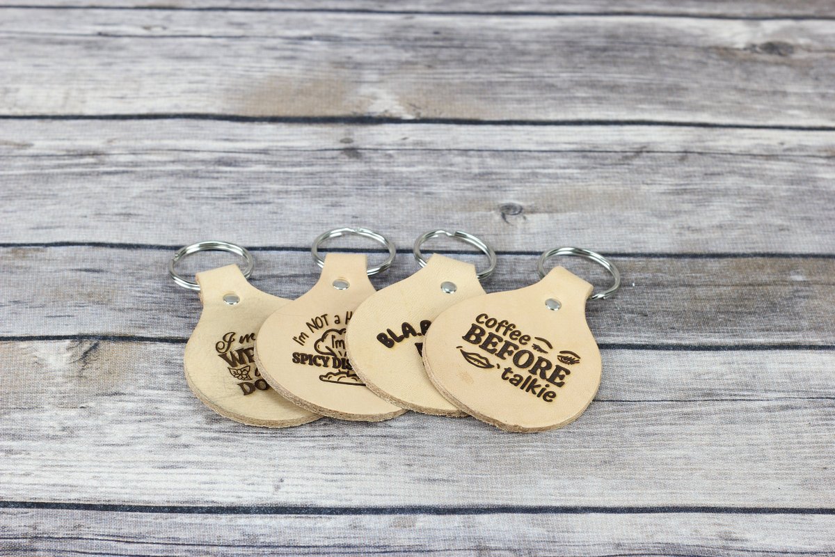 RivetBurr's tweet image. Funny Quote leather keychain, laser engraved leather, gift for mom, gift for girls tuppu.net/843a8508 #RivetandBurrLeather #Etsy #FunnyKeychain