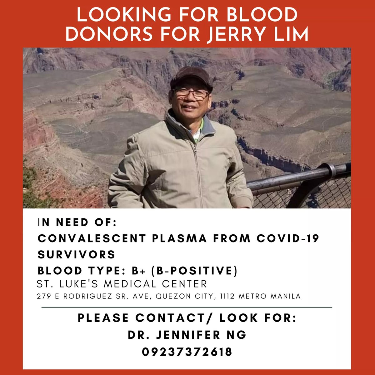 MHMshop93's tweet photo. ‼️ Please RT ‼️

this is not WINNER-related but i hope you can RT.

the dad of my friend jane (who buys melon passes etc for us) is in need of covid-19 survivor blood donors.

if you know someone who can donate blood, fill up this form: https://t.co/gfVkbrN9U1 https://t.co/FJVPAzQVkr
