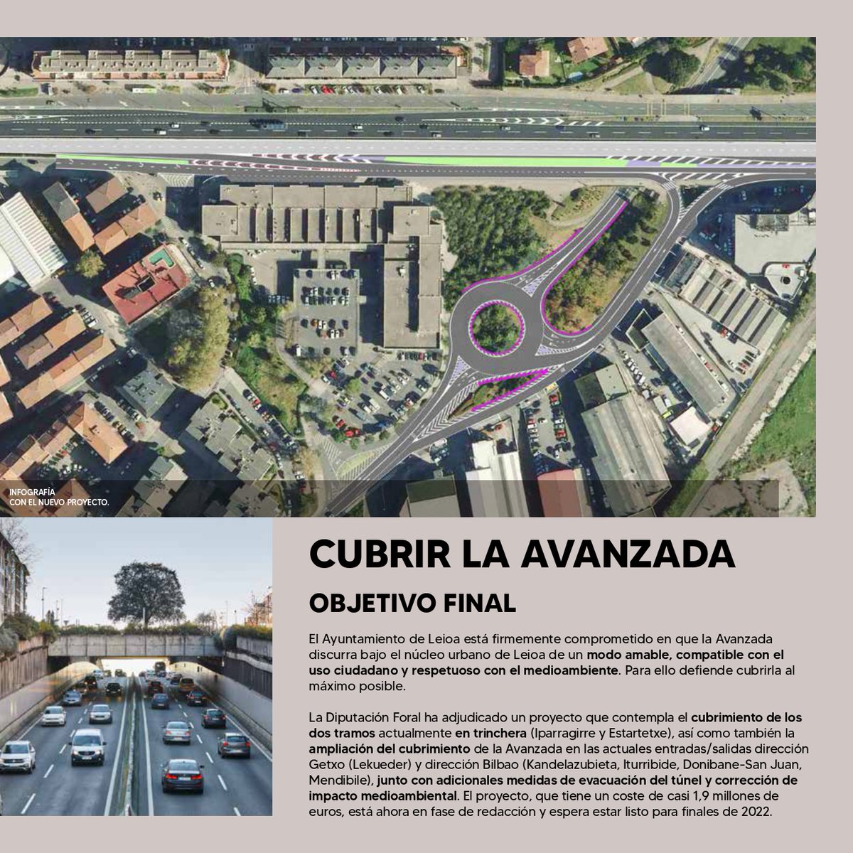 leioaudala's tweet photo. 🗞 Las casas de Leioa recibirán, entre hoy y mañana, toda la información relativa a las obras de la Avanzada. Puedes consultar esa información también aquí 👇 https://t.co/91KIyj6RML