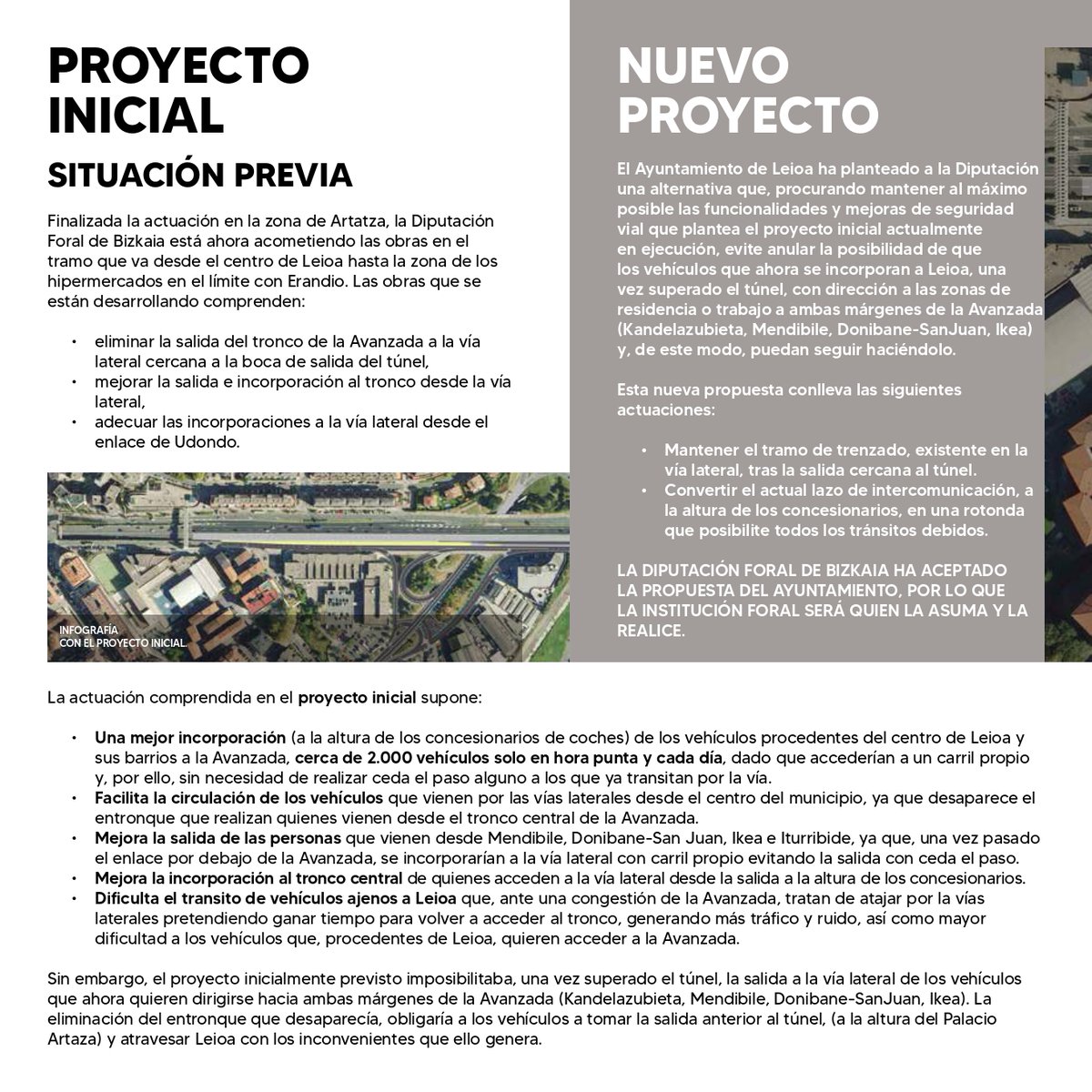 leioaudala's tweet photo. 🗞 Las casas de Leioa recibirán, entre hoy y mañana, toda la información relativa a las obras de la Avanzada. Puedes consultar esa información también aquí 👇 https://t.co/91KIyj6RML
