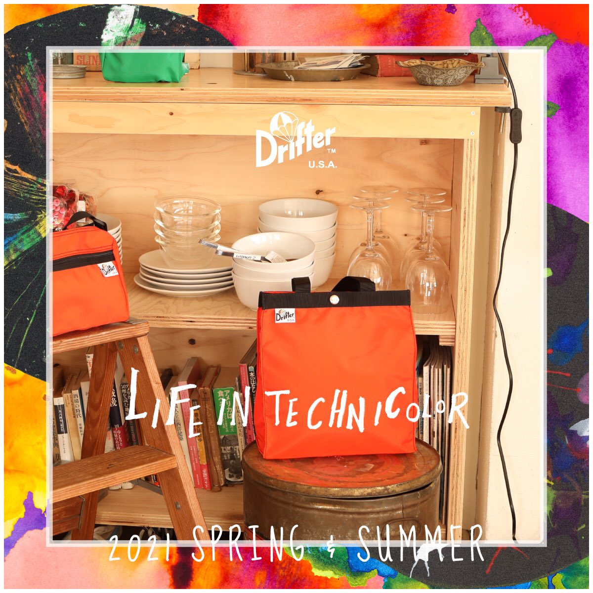 DrifterUSA1977's tweet photo. Kelly &amp; mandarin #drifterbag #nylonbags #usa #america #bag #springandsummer #green #newproduct #baycrews #journalstandard #freaksstore #deuxiemeclasse #orange #ドリフターバッグ #アメリカ #ナイロンバッグ #グリーン #緑 #オレンジ #ジャーナルスタンダード https://t.co/4g9DGonWOE