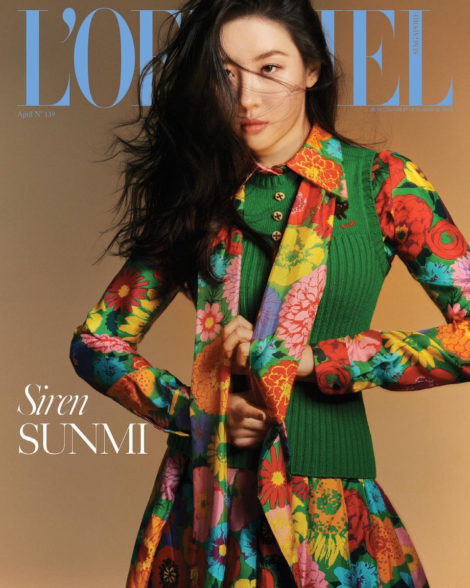 Get_SUNMIfied's tweet image. [Preview] #SUNMI X Gucci for the cover of L’OFFICIEL Magazine Singapore (April, 2021)

@miyaohyeah
#선미