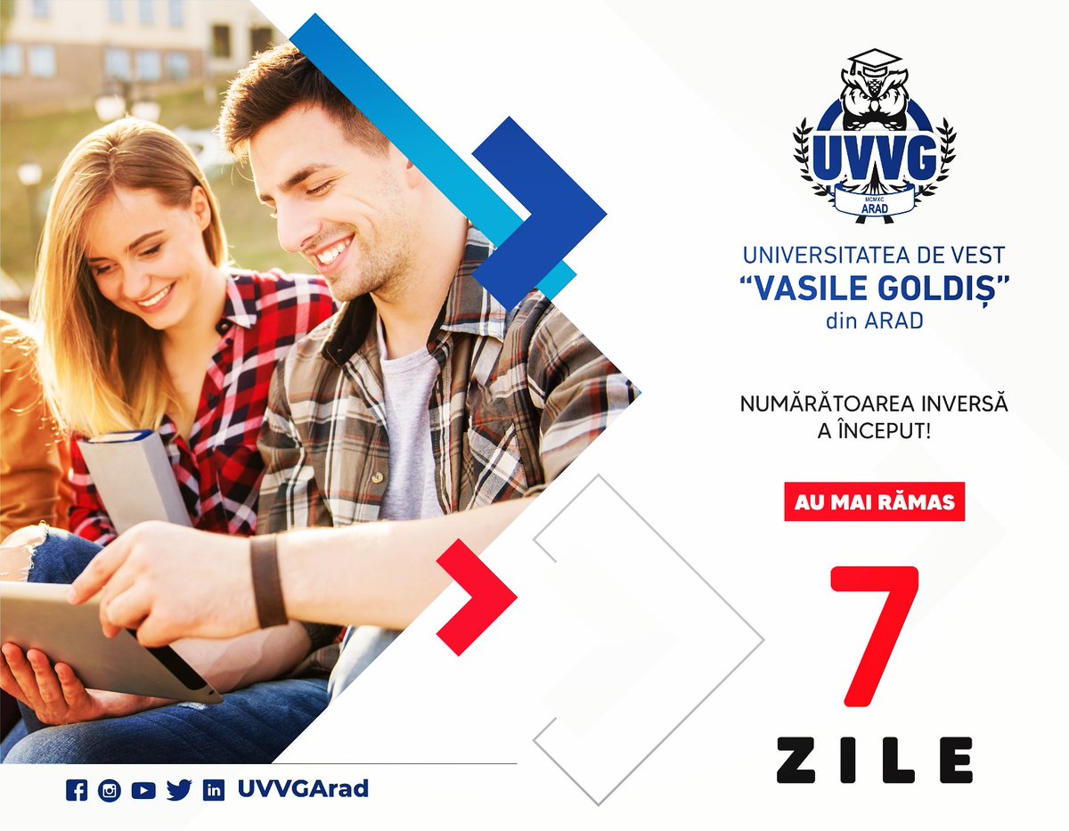 uvvgarad's tweet photo. Numărătoarea inversă a început!
Au mai rămas 7 zile!

#UVVG #ImplicatiInEducatiaTa https://t.co/mq1rKWZtRM
