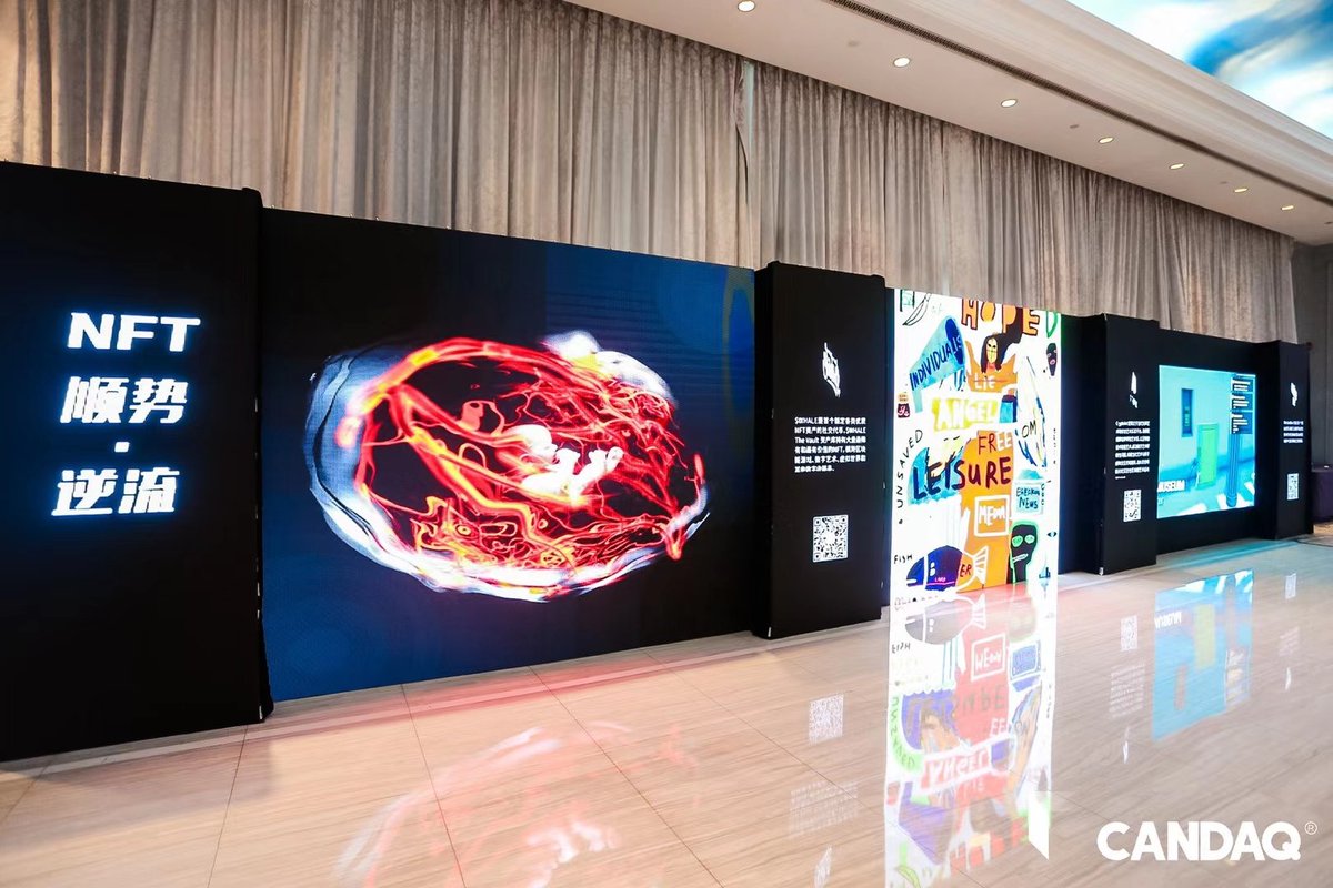 Exhibition in Hangzhou@whale_community ✖CryptoArt.Ai✖ <a href="/TheSandboxGame/">The Sandbox</a> Here we come🤟