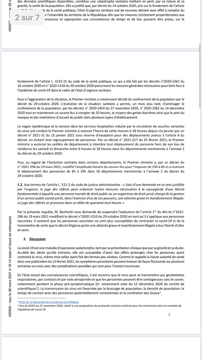 grandartdevivr's tweet photo. ´Efficacité partielle des vaccins devenue contingente du fait de l’apparition des variants".
"le vaccin n'empêche pas de transmettre le virus aux tiers. L’impact de la vaccination sur la propagation du virus n’est pas encore connu" @PascalPraud https://t.co/kUzGmFLrGP