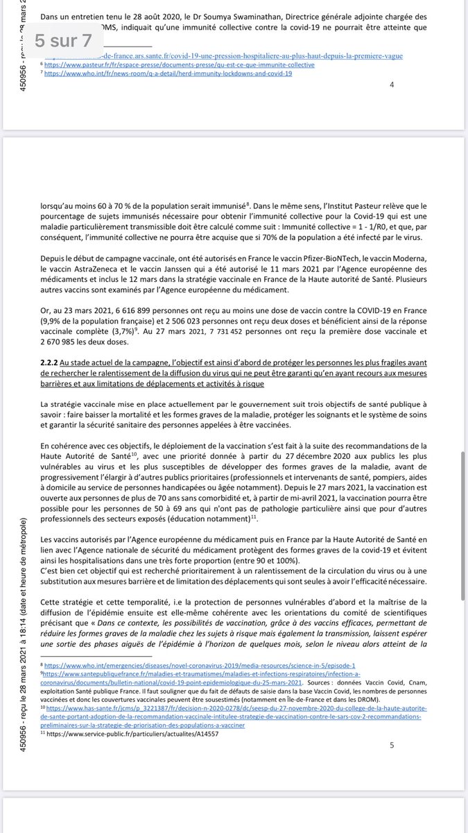 grandartdevivr's tweet photo. ´Efficacité partielle des vaccins devenue contingente du fait de l’apparition des variants".
"le vaccin n'empêche pas de transmettre le virus aux tiers. L’impact de la vaccination sur la propagation du virus n’est pas encore connu" @PascalPraud https://t.co/7wMkGUefSk