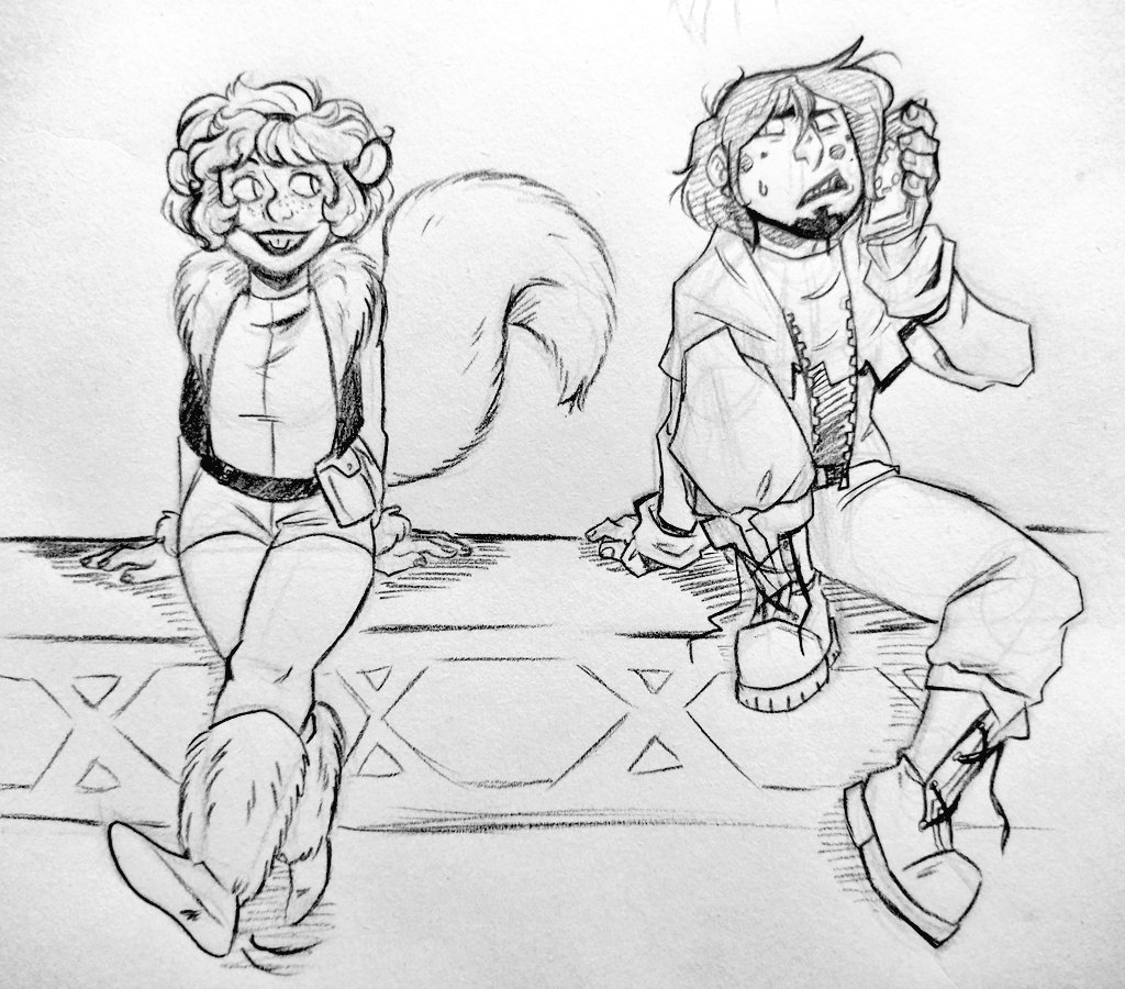 "Hey, Peter. I'm in the X-Jet and this furry keeps staring at me" 

"So you can talk to frogs right?"
#brooklynheroescomic #SquirrelGirl 