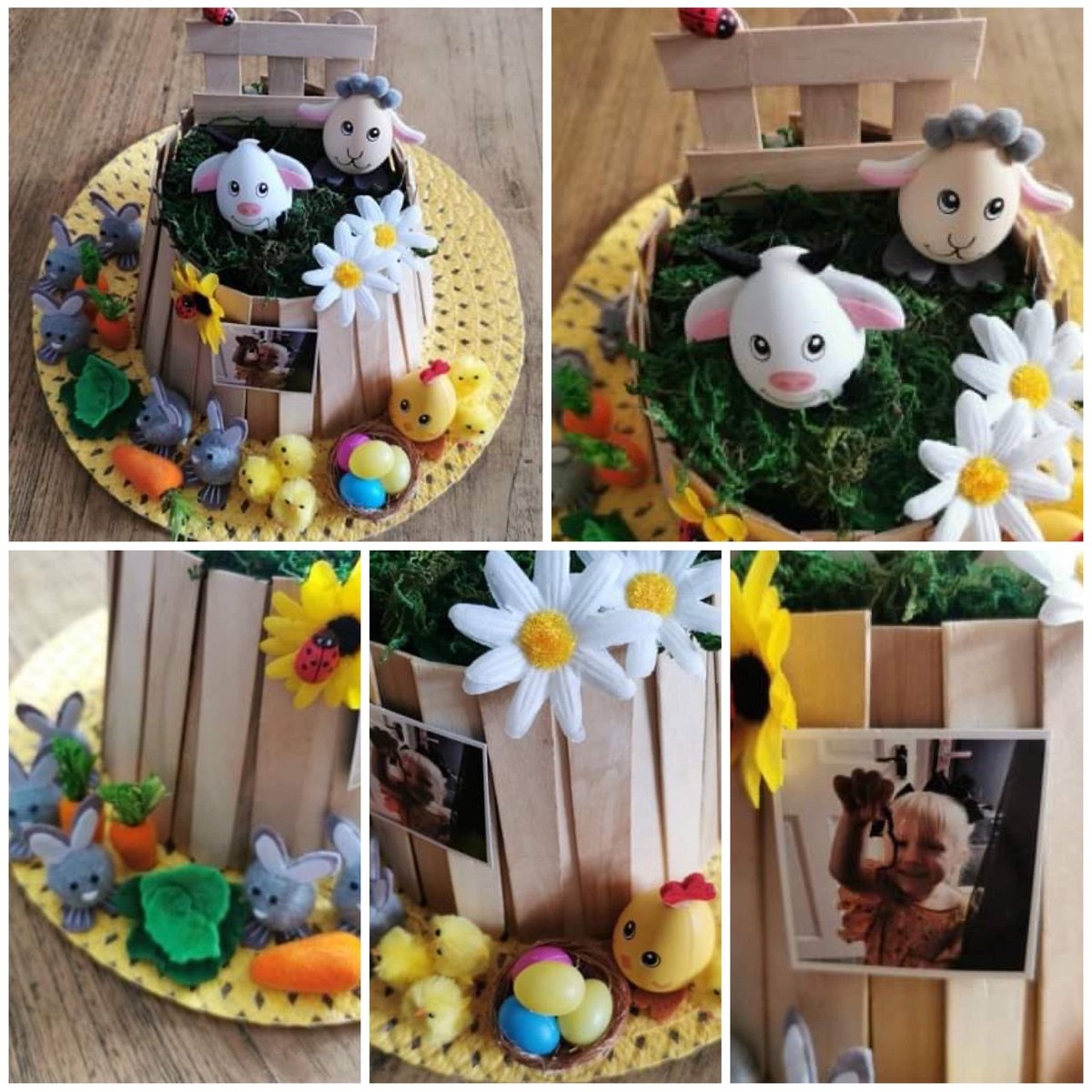 BingleyEmma's tweet photo. @mrsbroughhb @HartleyBrookPri jasmines Easter bonnet 🐄🐑 https://t.co/kGNnrqm9jm