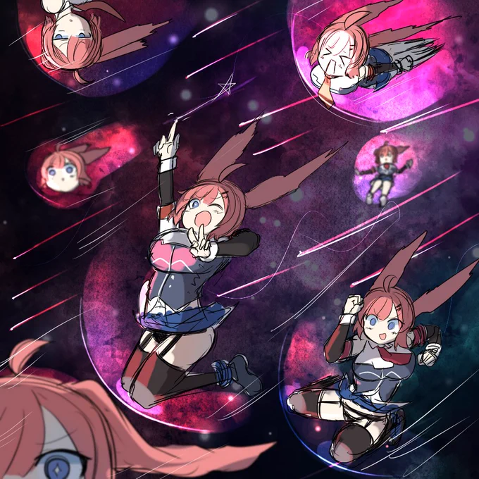 天から降り注ぐサンディエゴ流星群(END) 