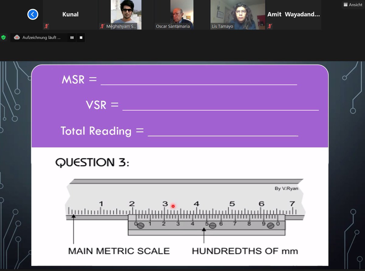 Skillsonics's tweet image. The expert exchange between vocational trainers from all over the world takes place on a regular basis. Last week we had an introduction to measuring instruments, vernier and micrometre from Amit Wyadande. Great presentations and enthusiastic discussions and exchange of ideas.