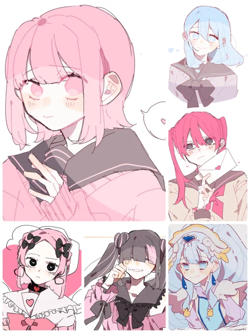 #今月描いた絵を晒そう 
別垢も込みで! 