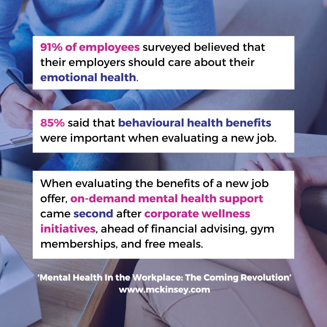 ImagineHealth's tweet image. Recruiting? Make sure your offer includes care for your employees’ wellbeing to attract top candidates. Head to imaginehealth.ie - we can help boost your company’s offer.

#MentalHealth #CorporateWellbeing #MentalHealthMatters  #MentalHealthAwareness #Recruitment #Hiring