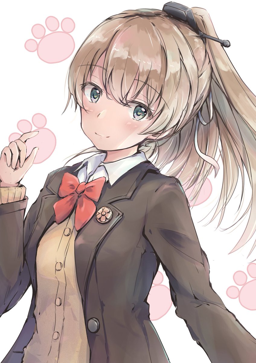 熊野(艦隊これくしょん) 「くまのーん(再掲) 」|トオダアルカ@艦隊名古屋G-01のイラスト