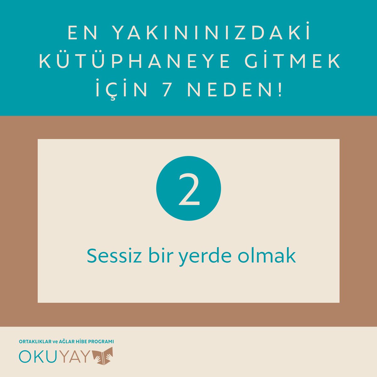 okuyayplatformu's tweet photo. 57. Kütüphane Haftasını Kutlamaya devam ediyoruz! Kütüphaneler raflarında ve dijital ortamında bulunan sayısız kitap, dergi, gazete ve sundukları bilgi hizmetleriyle, -gezici kütüphane hizmeti de dahil- fiziksel ve sanal erişim imkânları yaratarak kitaba ve bilgiye + https://t.co/gPpOwsDdxL
