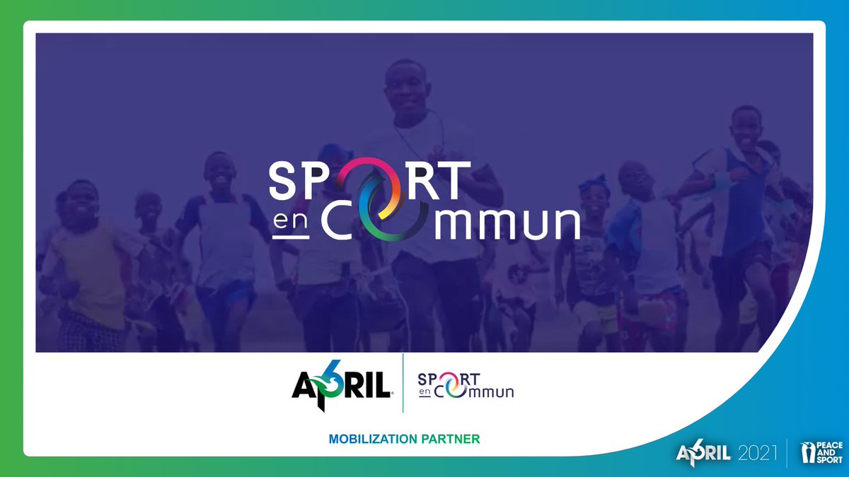 Only 7 days left before #April6!
We are thrilled to announce that <a href="/SportenCommun/">Sport en Commun</a> will partner with us for this mobilization.

<a href="/peaceandsport/">Peace and Sport</a>  is member of the Sport en Commun platform and it is a referent for #SDG16 
👉april6.org/our-partners/
👉sportencommun.org 
#Whitecard